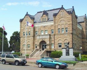 Shelby County Courthouse, Harlan, Iowa (Photo courtesy of The Harlan Newspapers)