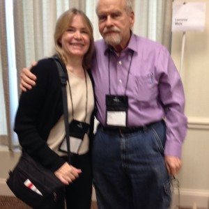 With Lawrence Block at Bouchercon 2015.