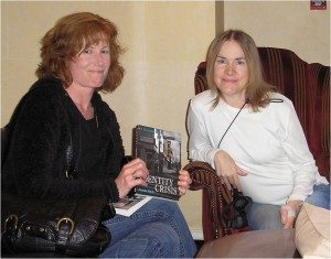 Debbi Mack and Irish writer Caren Kennedy