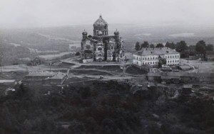 White Mountain monastery in ruins