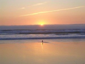 Sunsets on the beach are just one reason to be in San Diego for the Beach Writing Salon III