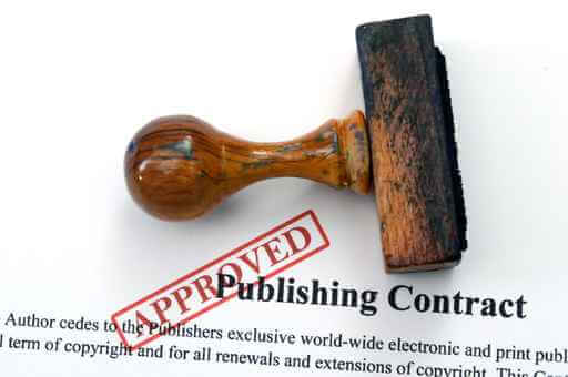 Publishing contract, authors