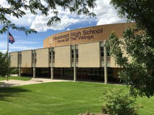 Viewmont High School in Bountiful, Utah. Bundy abducted Debra Kent from the parking lot as she left a play early at the school so she could pick up her brother from a nearby roller rink. 
