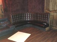 The "Bundy sofa", on display at Dante's