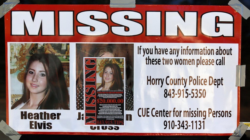 Missing Flyer Heather Elvis MISSING ... AND PRESUMED DEAD